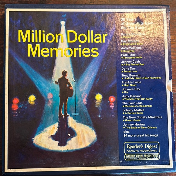 Million Dollar Memories 9 LP Box Set Variety of Artists 1941-1971 - Picture 1 of 7